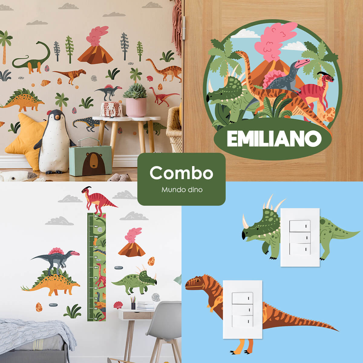 COMBO39 - Mundo dino