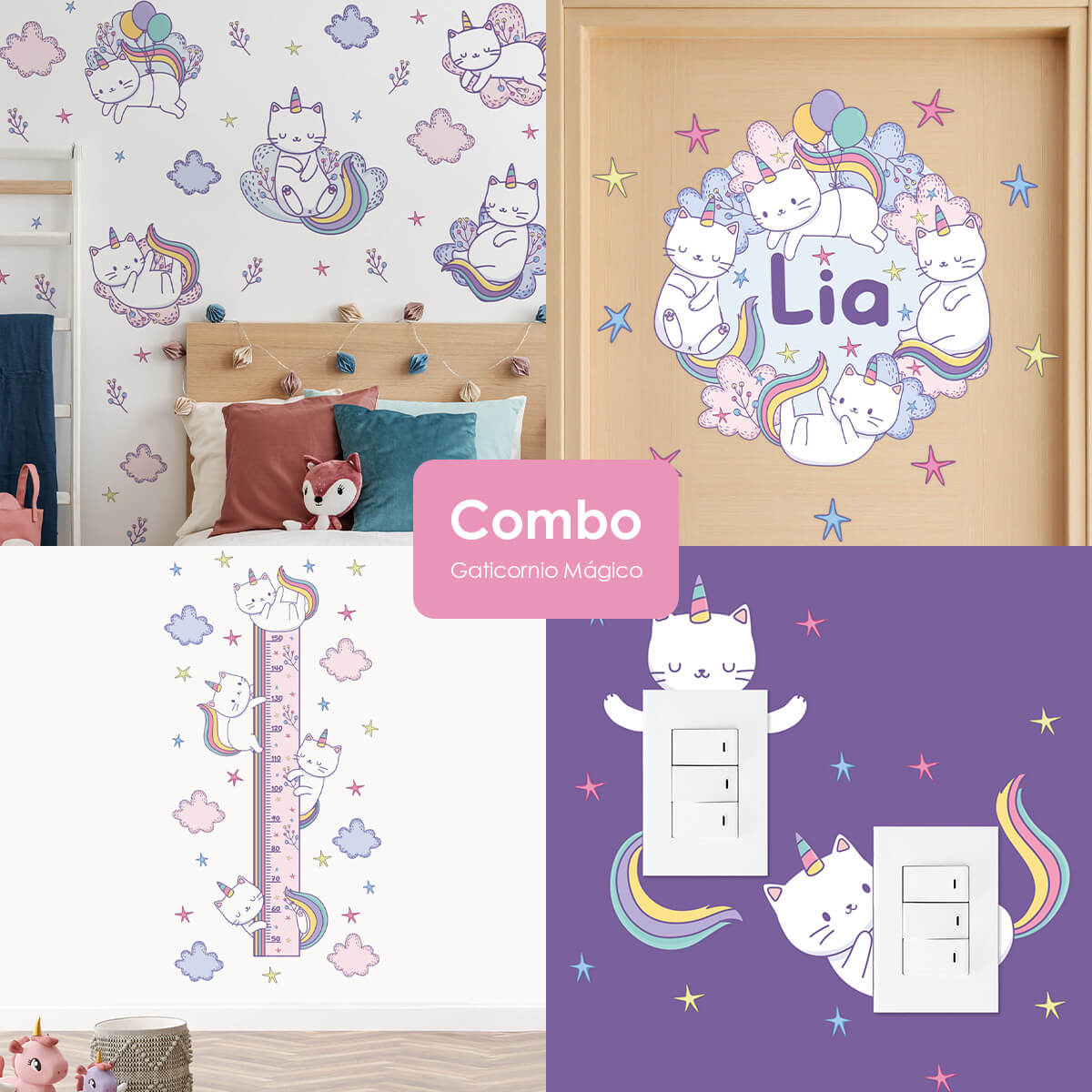 COMBO29 - Gaticornio Mágico