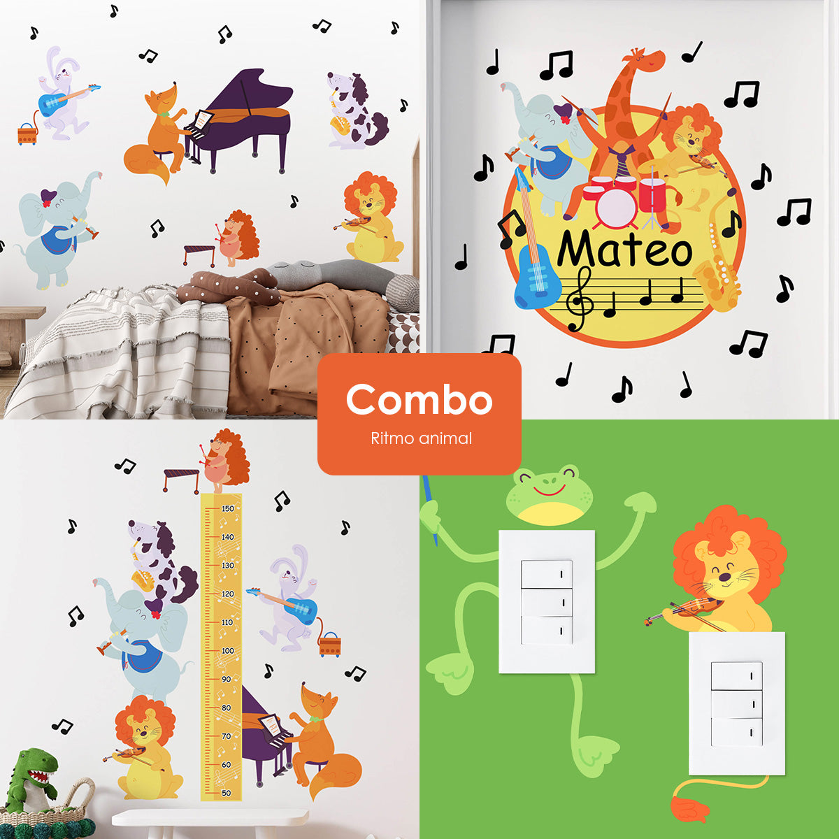 COMBO43 - Ritmo animal