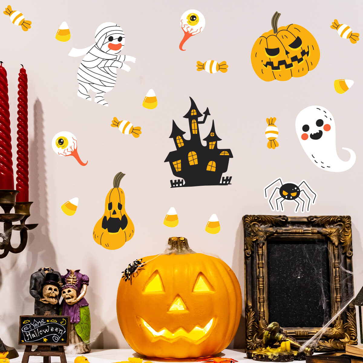 Decohall14- Momia en Halloween