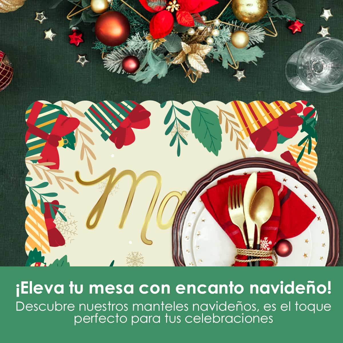 MANTNAV30 - Navidad Elegante