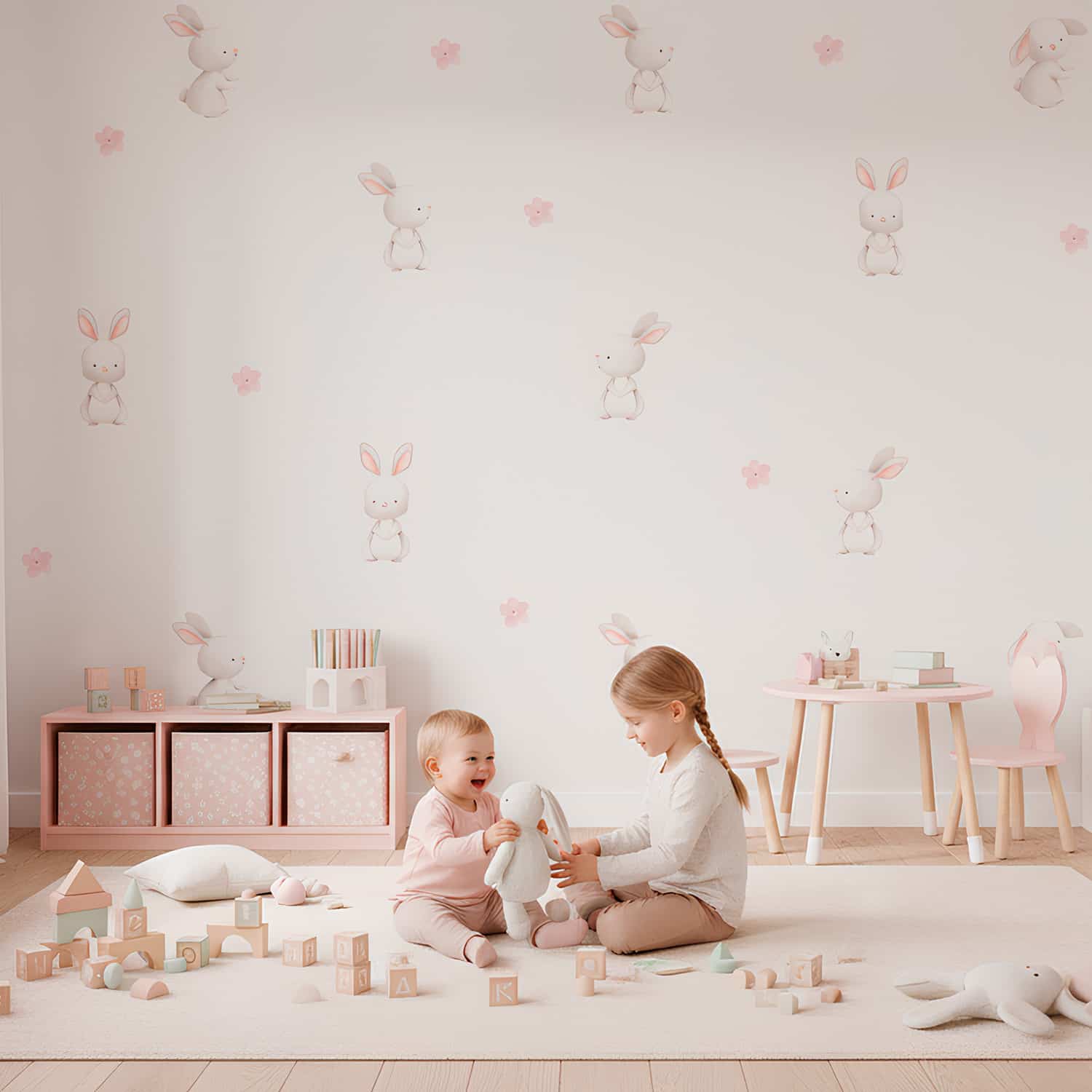 MOD165 - Conejito Flor Suave