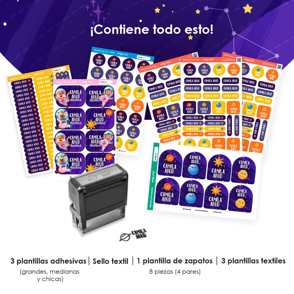 Combo Guarderia217 - Viaje galáctico