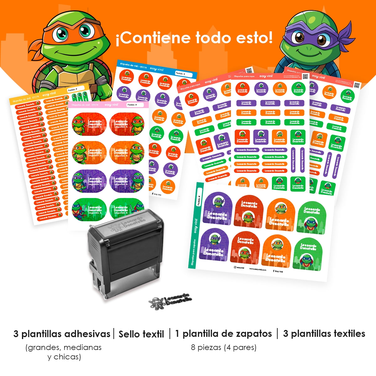 Combo Guarderia174 - Tortugas Ninja