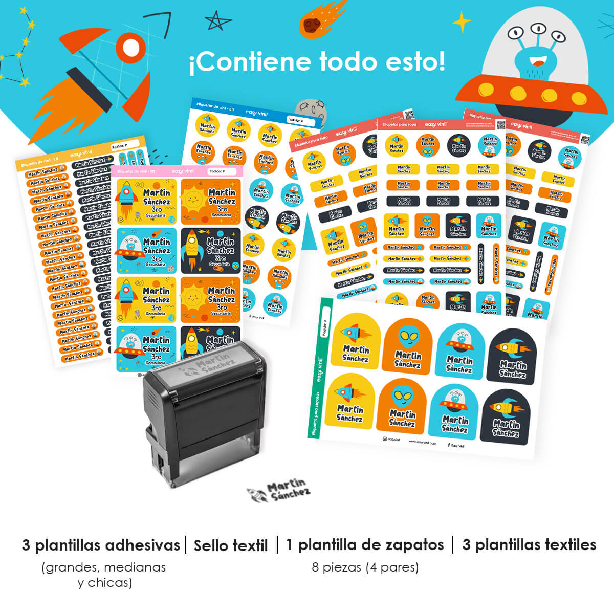 Combo Guarderia235 - Viaje estelar