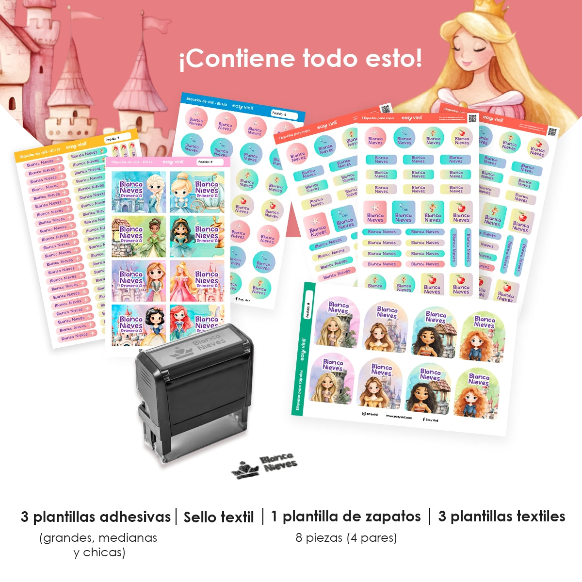 Combo Guarderia163 - Princesas Encantadoras