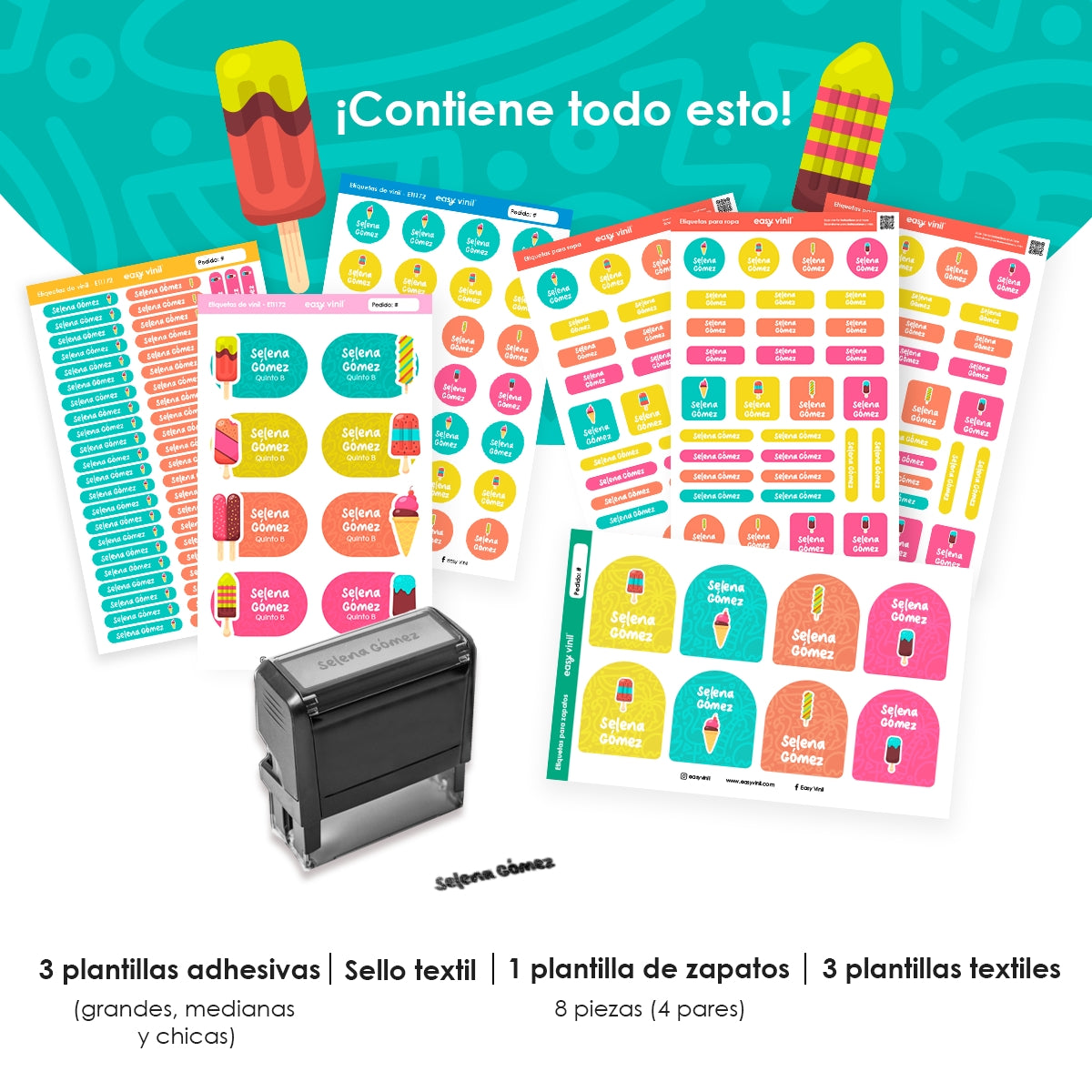 Combo Guarderia172 - Paletas Heladas