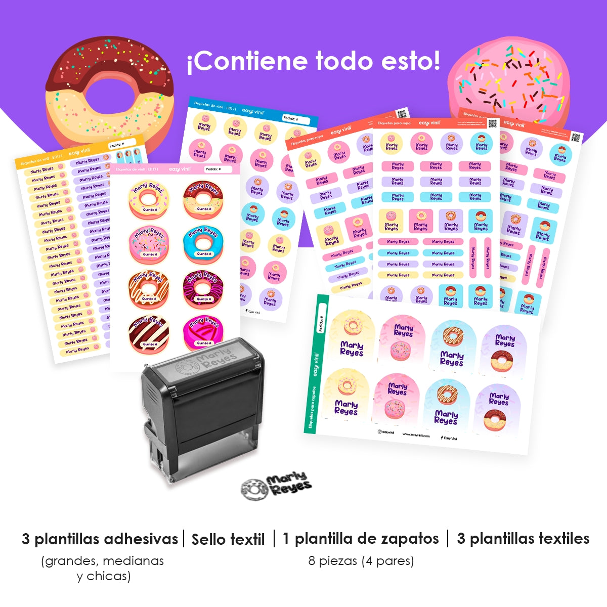 Combo Guarderia171 - Donas Glaseadas