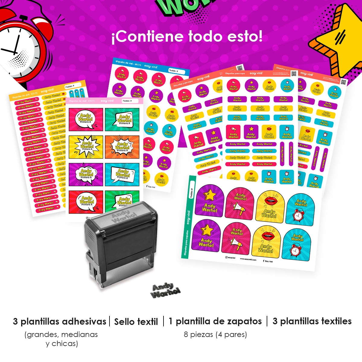 Combo Guarderia173 - Pop Art