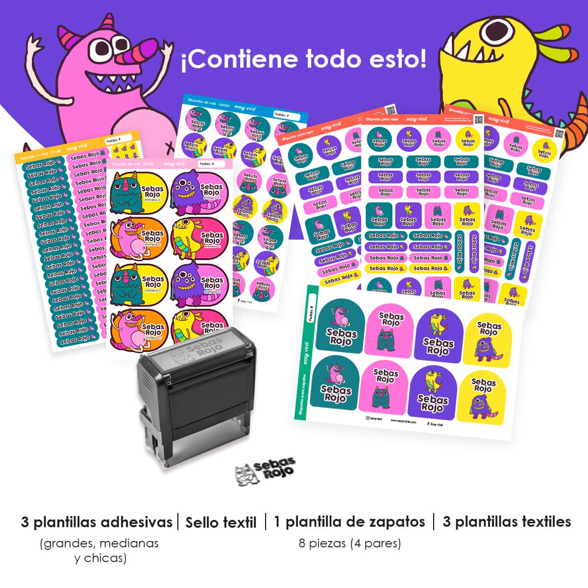 Combo Guarderia218  - Amigo monstruoso