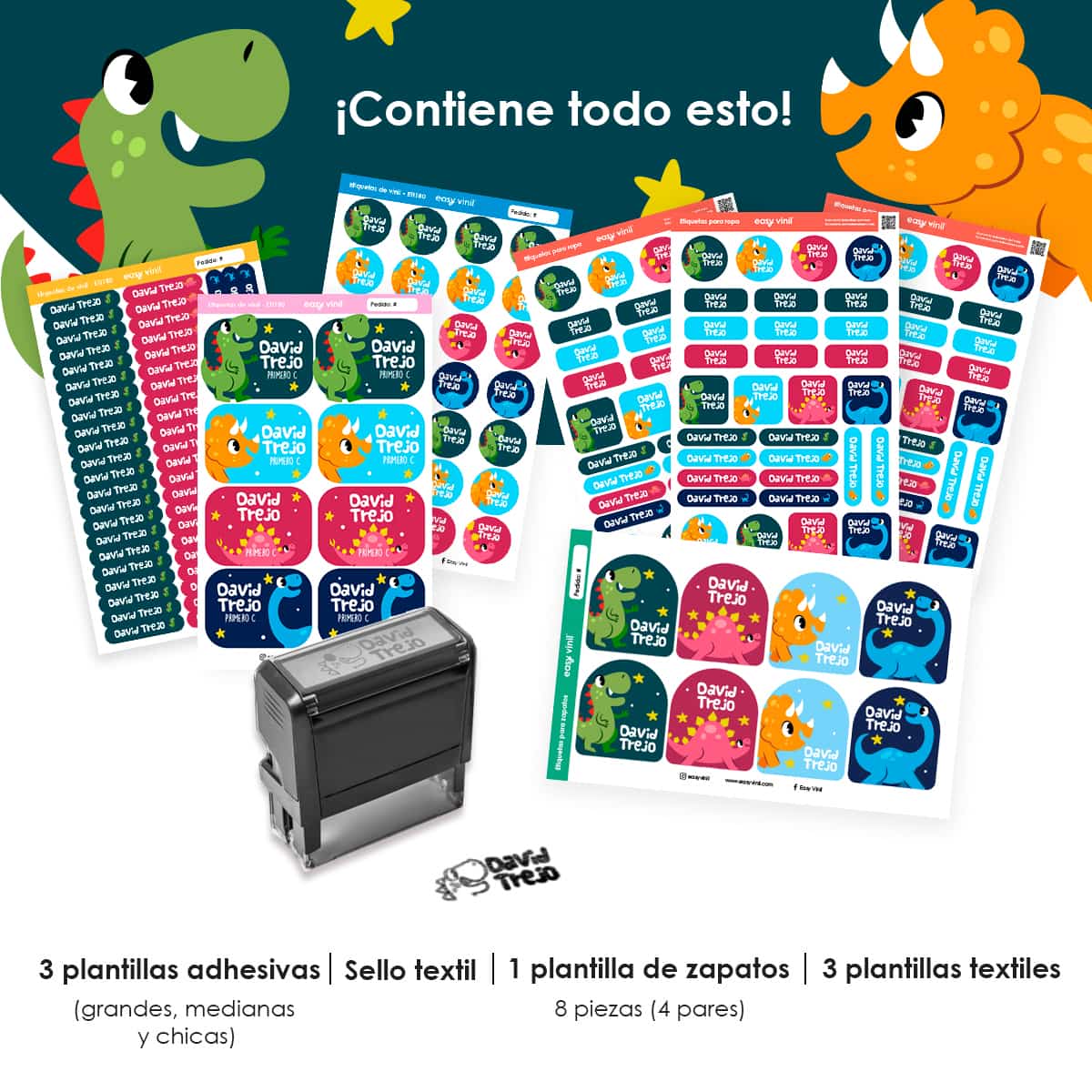 Combo Guarderia221 - Huella de gigante