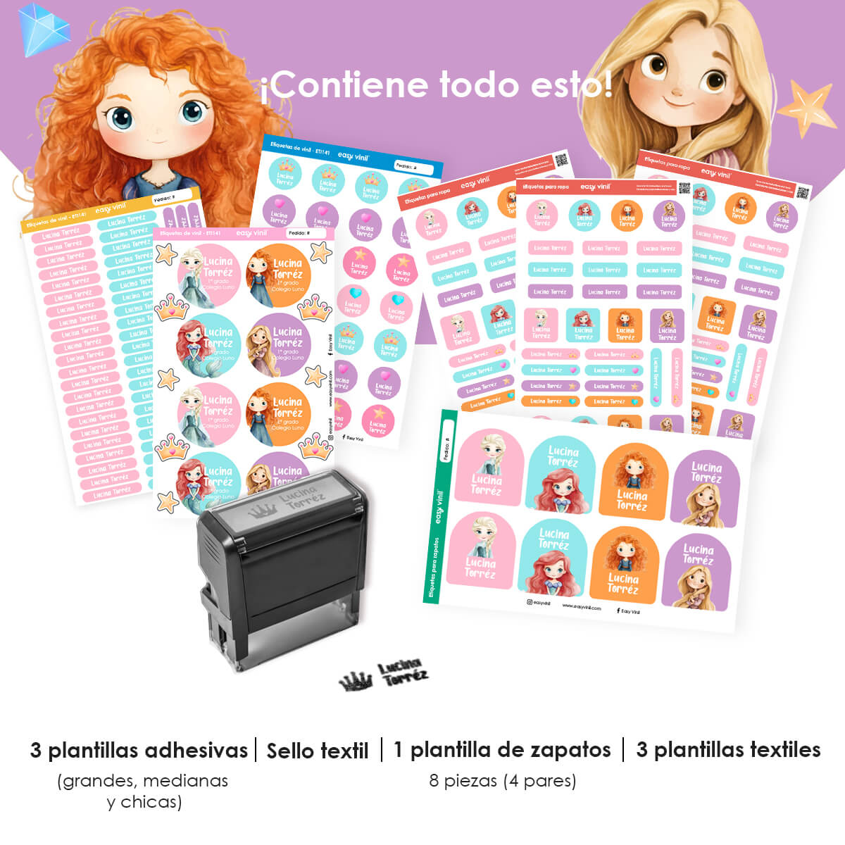 Combo Guarderia141 - Magia rosada