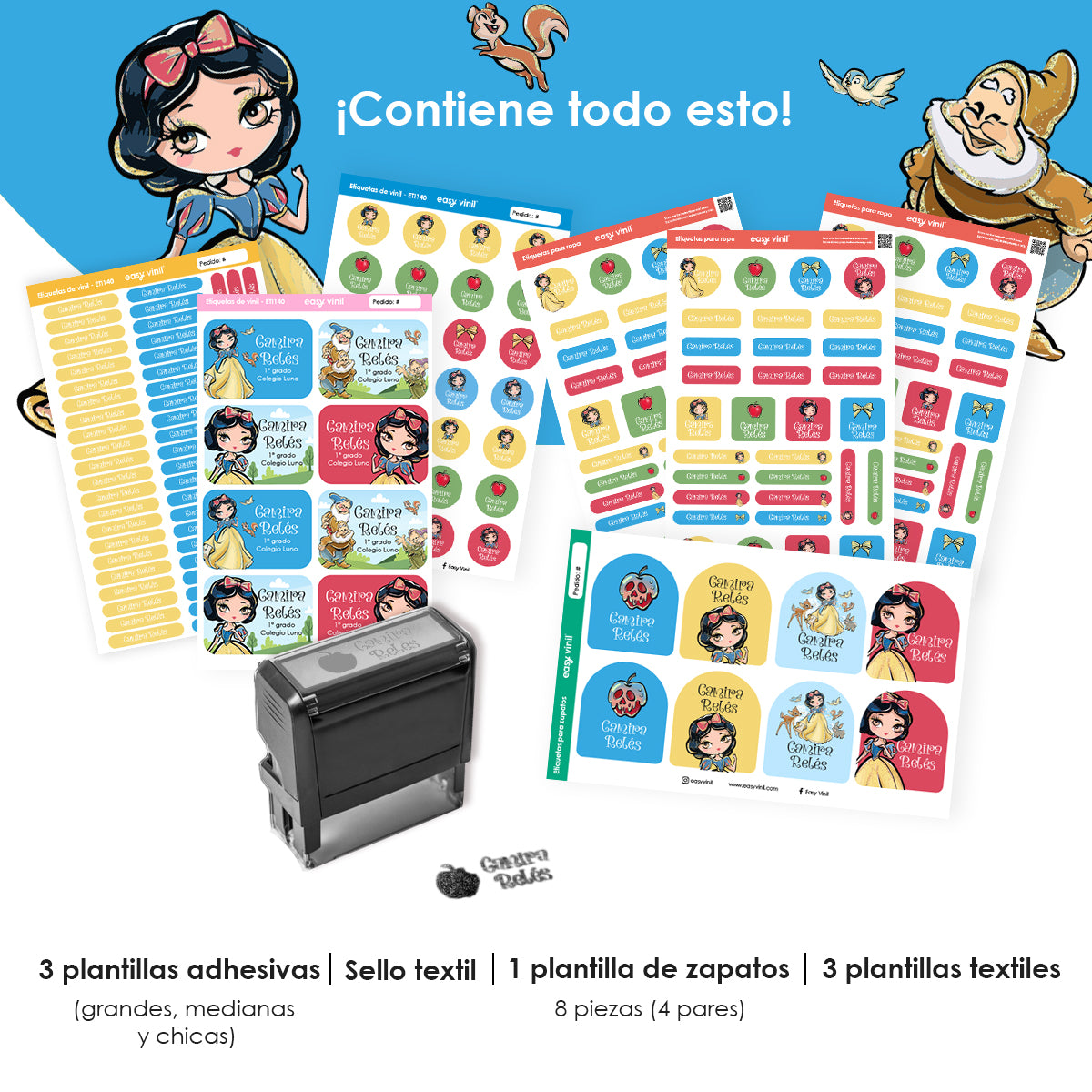 Combo Guarderia140 - Blanca Nieves