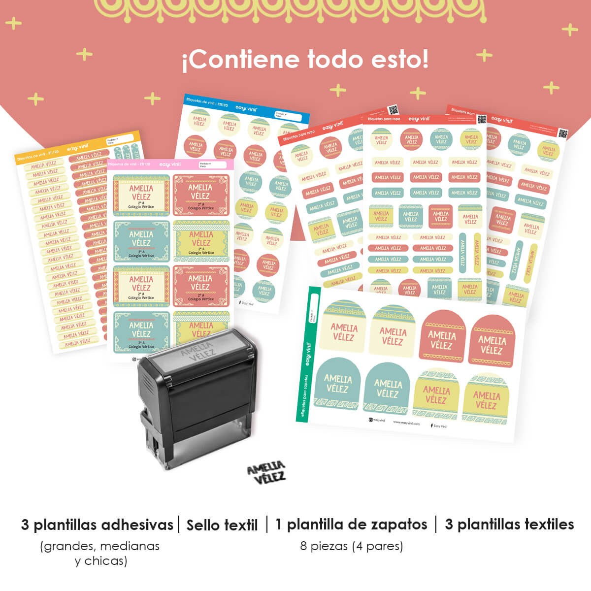 Combo Guarderia120 - Indie chic