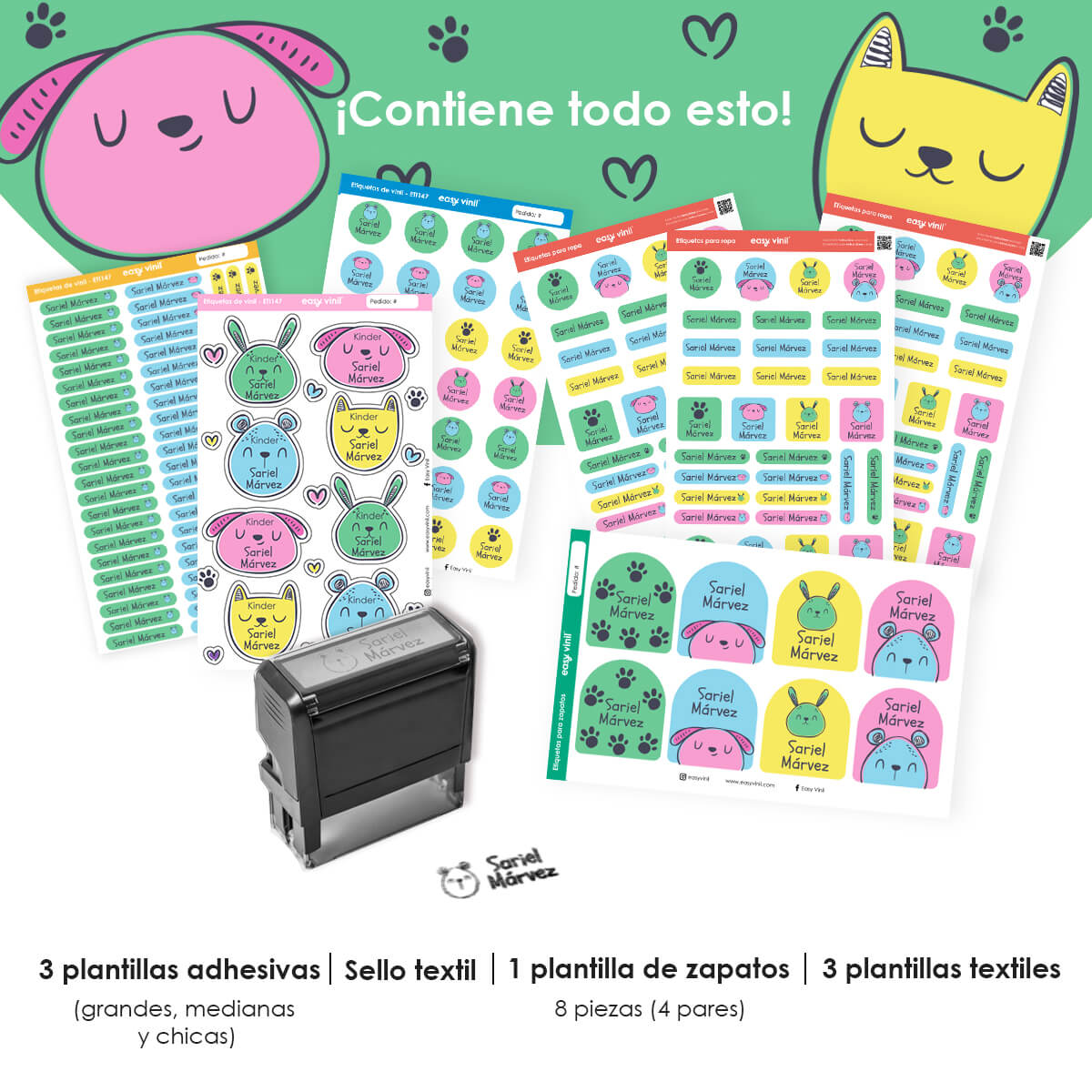 Combo Guarderia147 - Caritas felices