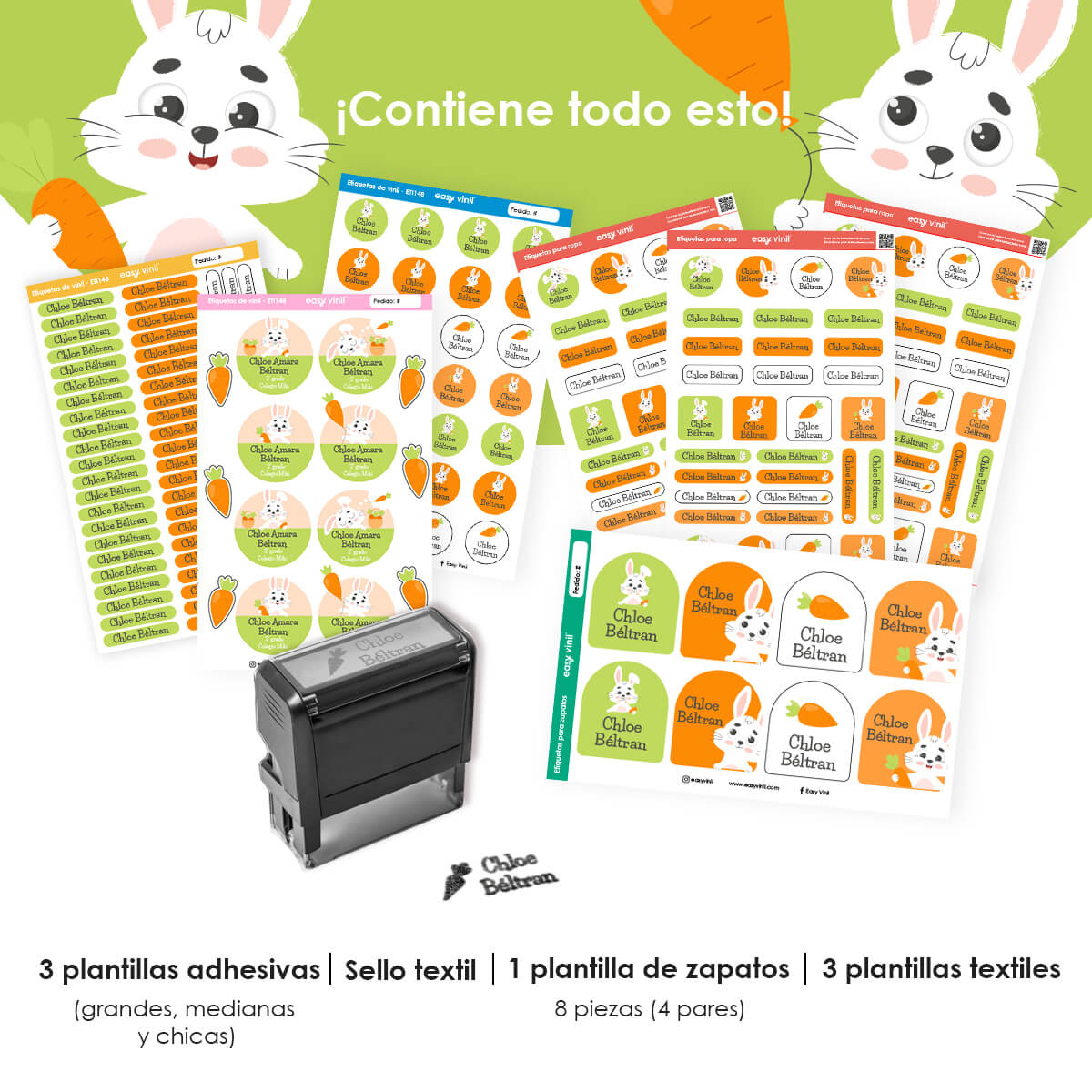 Combo Guarderia148 - Conejo travieso