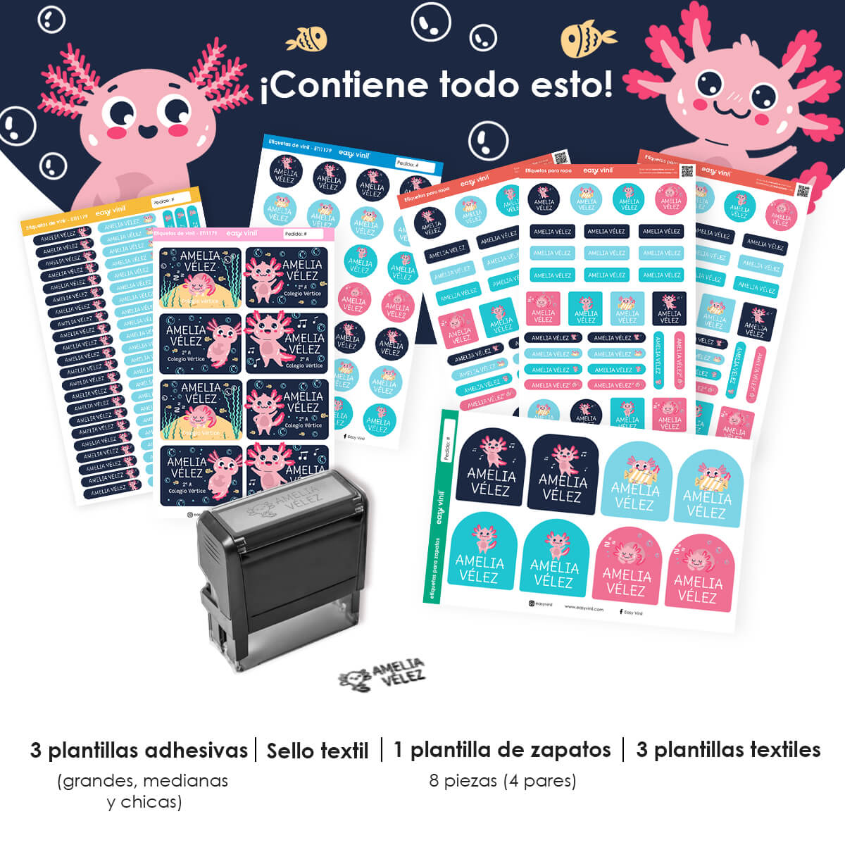Combo Guarderia119 - Ajolotes Traviesos