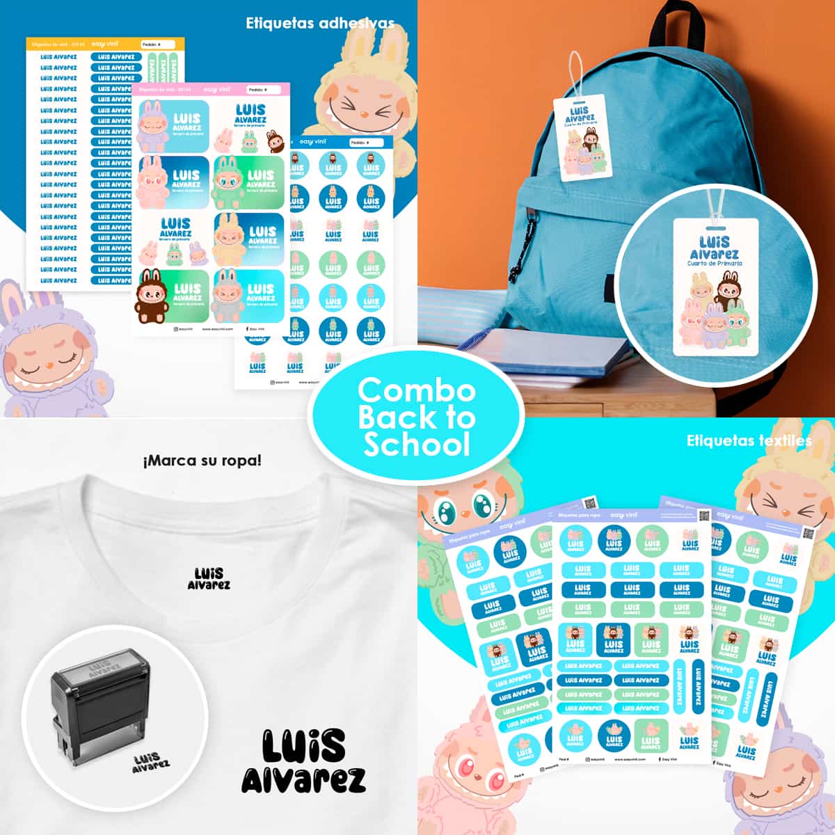CBACK198 - Labubus Tiernos