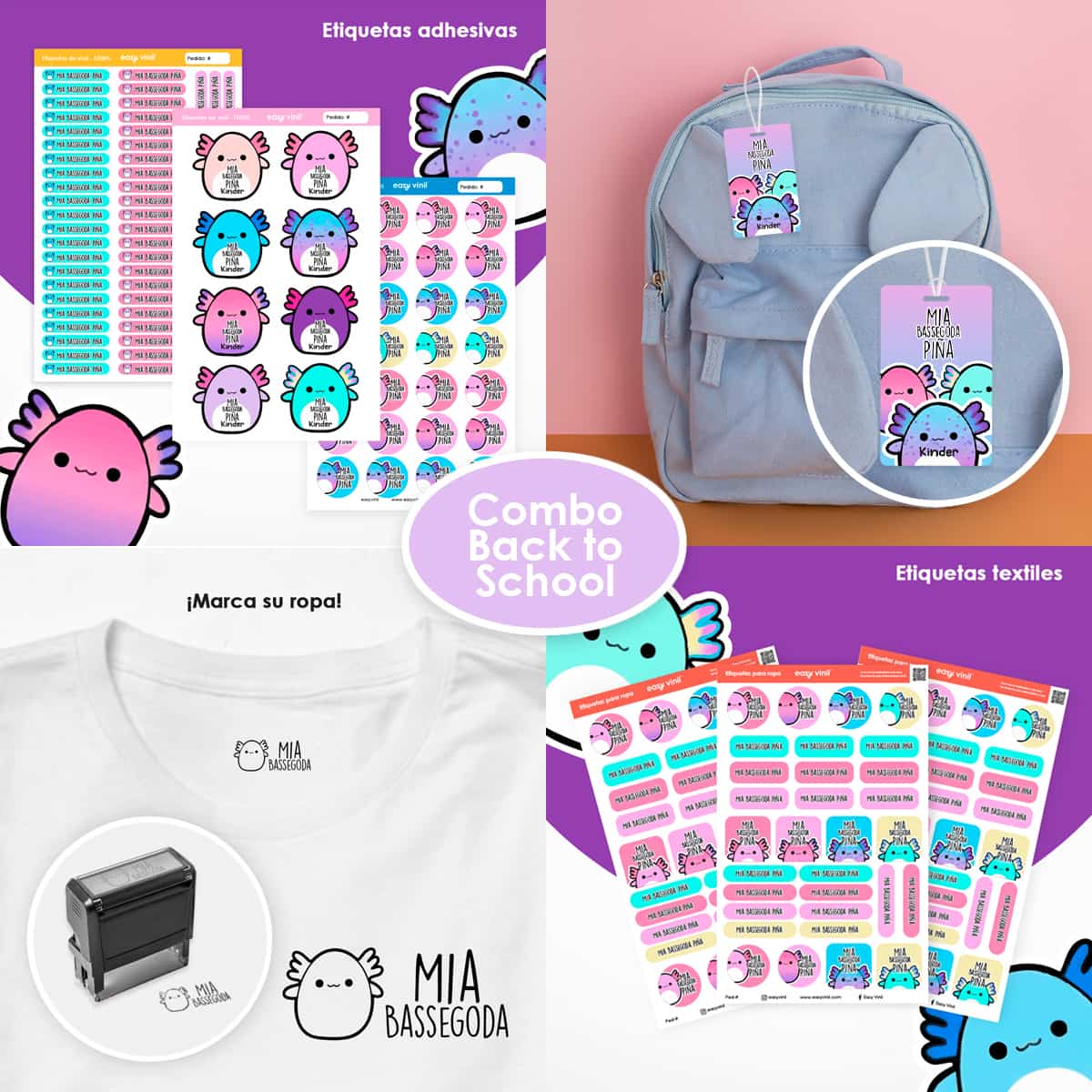 CBACK205 - Ajolotes Mágicos