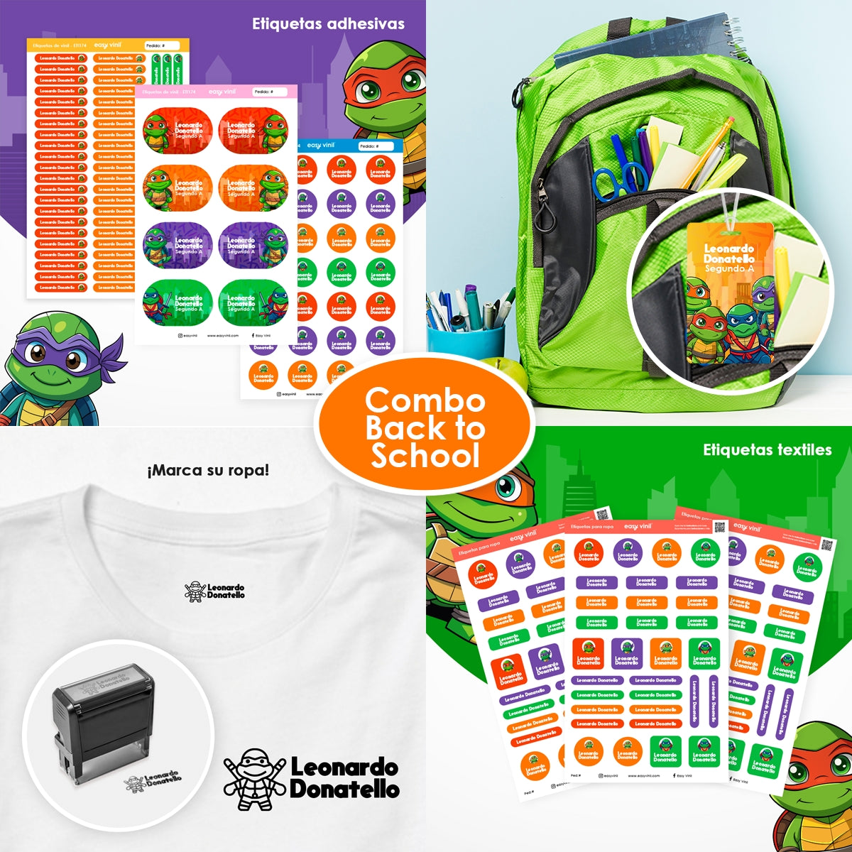 CBACK174 - Tortugas Ninja