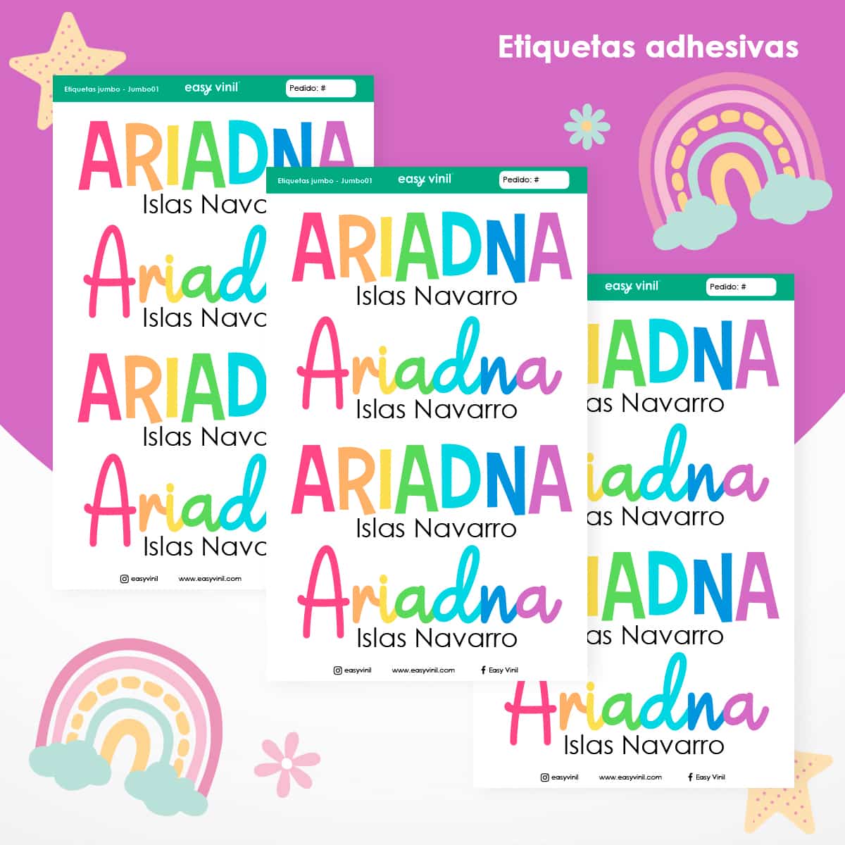 ETIJUMBO01 - Sueño Multicolor