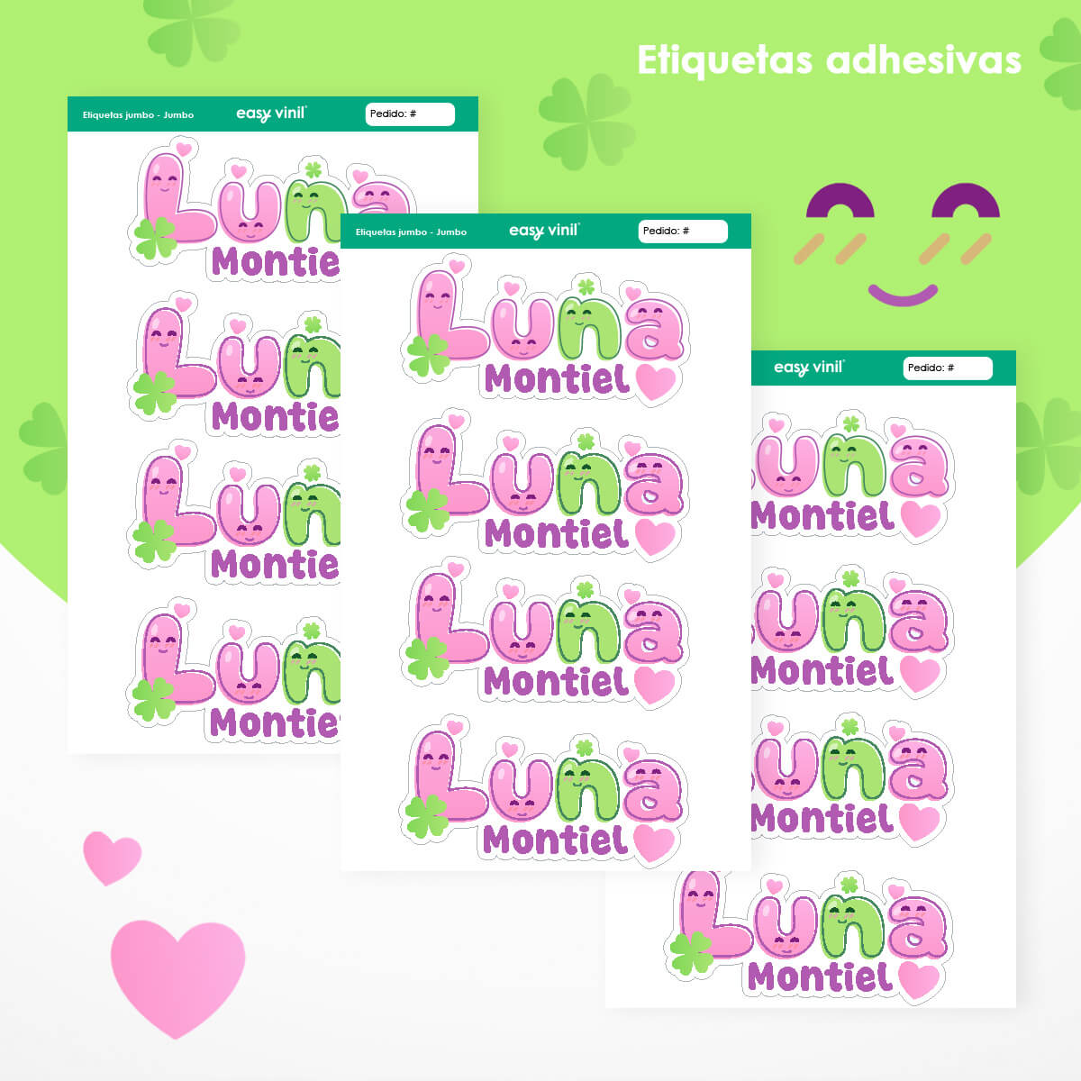 ETIJUMBO45 - Trébol Cute