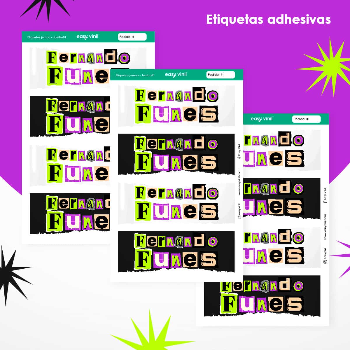 ETIJUMBO23 - Retazos de Color