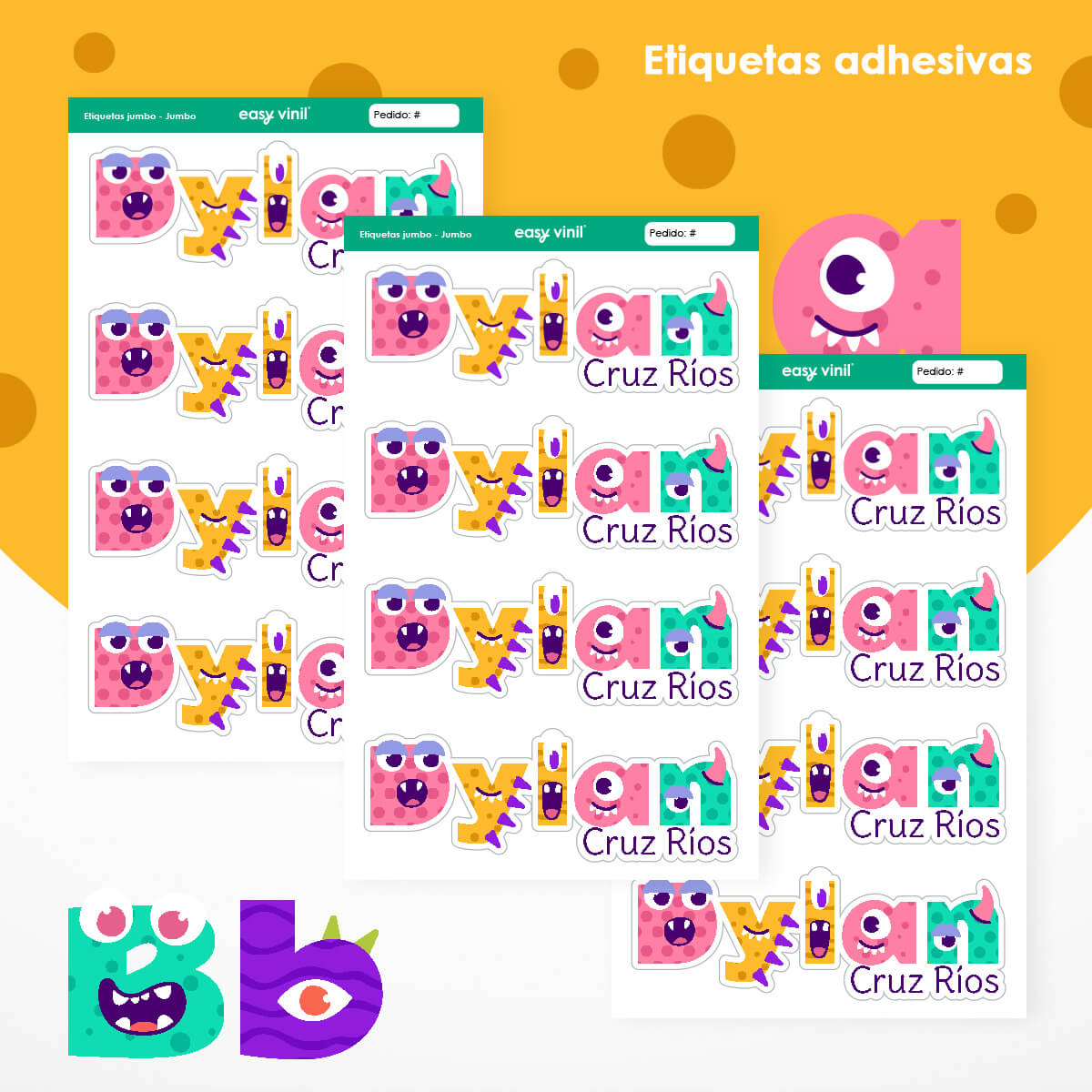 ETIJUMBO42 - Monstruitos Cool