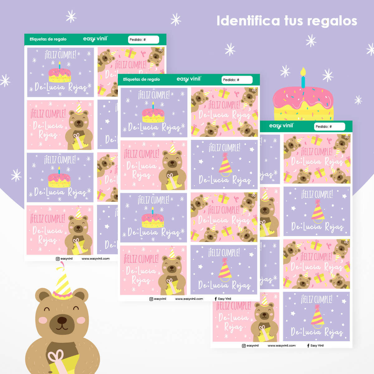 REG28 - Bear & Cake