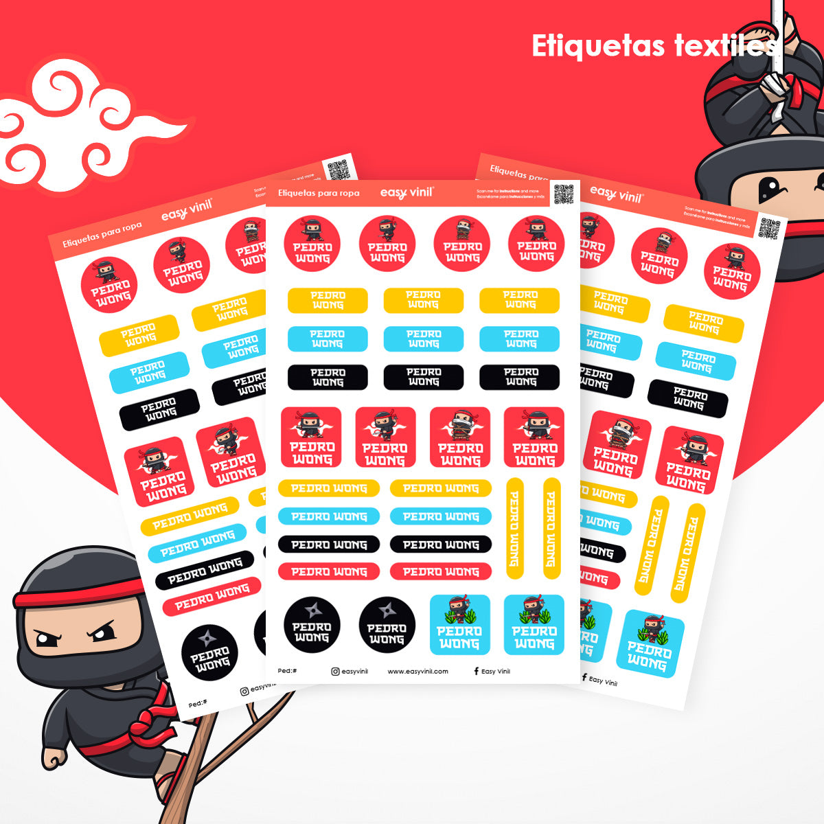 TEXTIL136 - Ninja