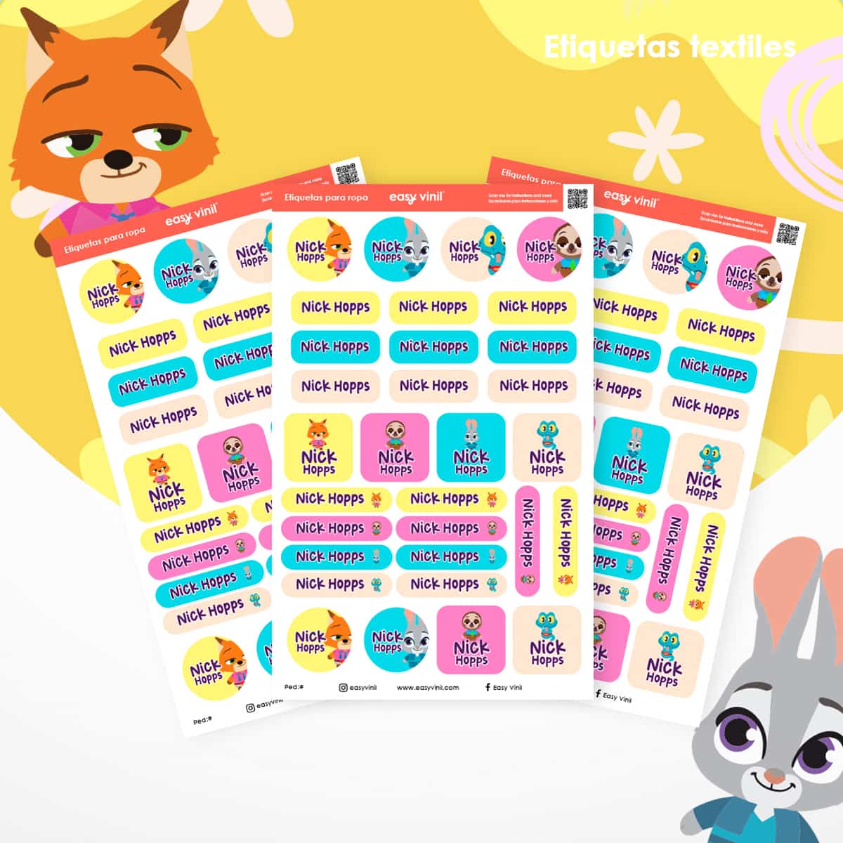 TEXTIL234 - Pequeños Detectives