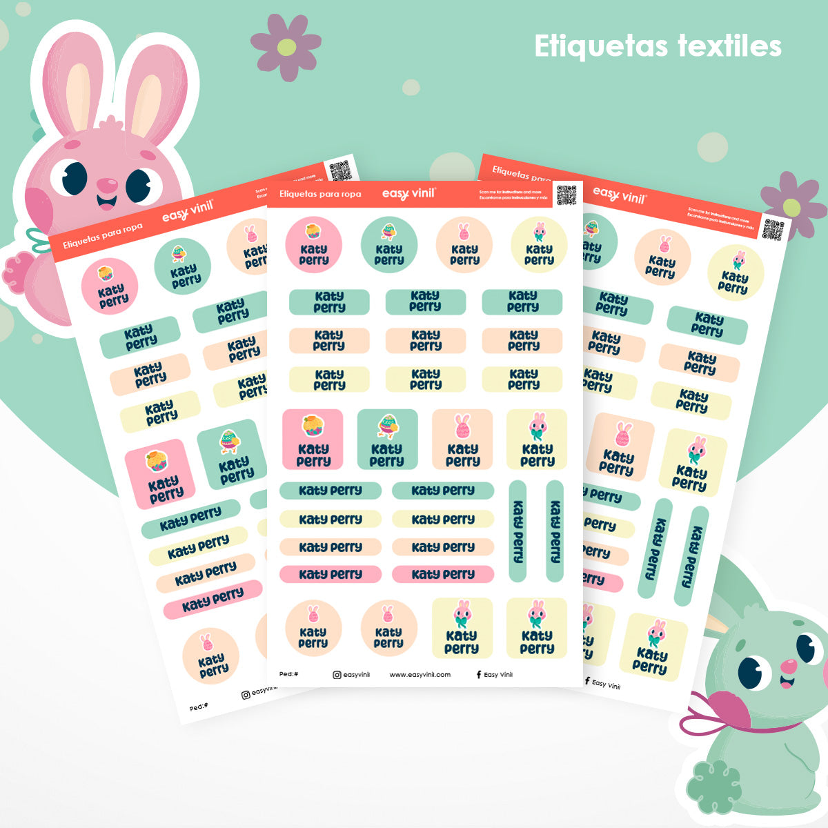 TEXTIL175 - Bunny Love