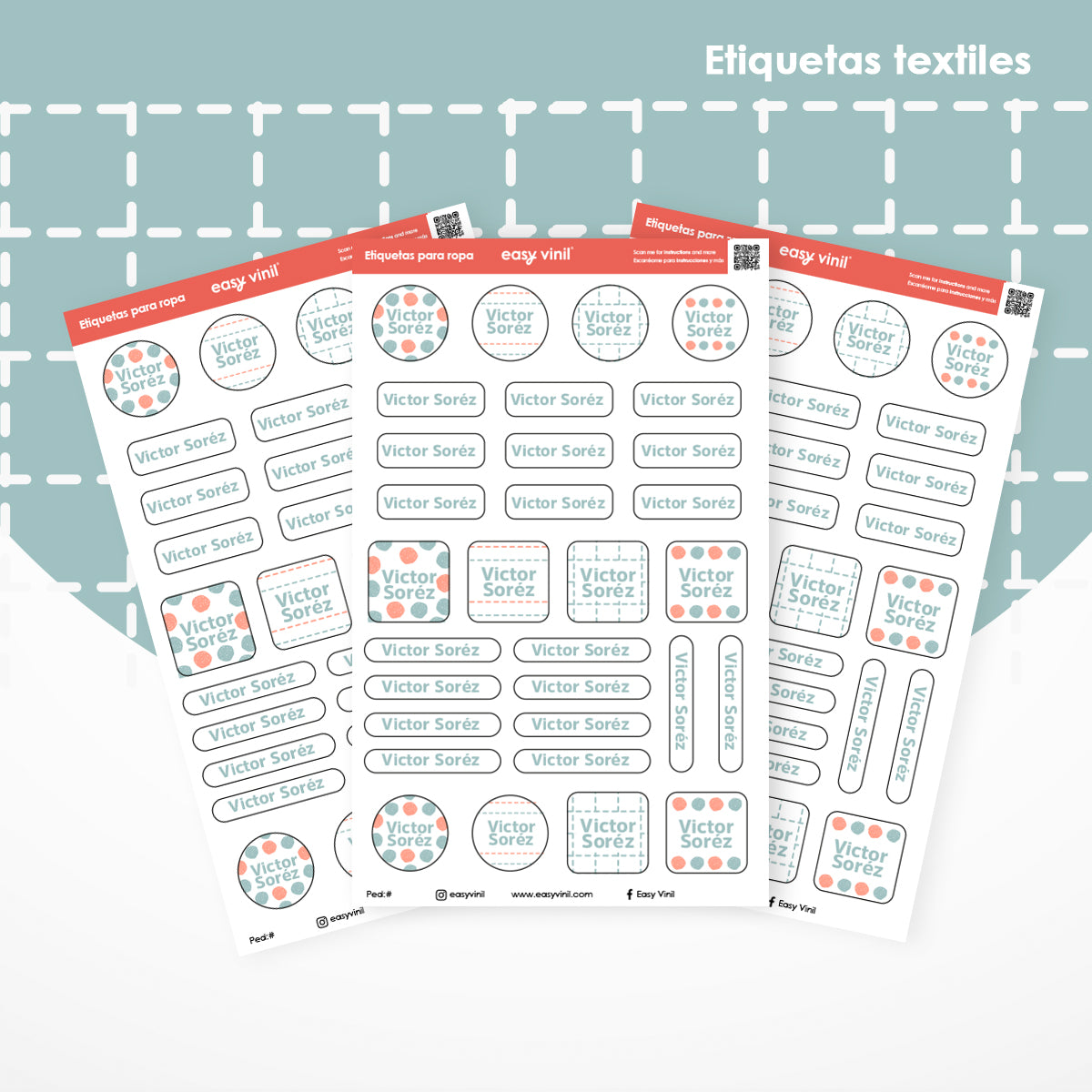 TEXTIL156 - Colores divertidos