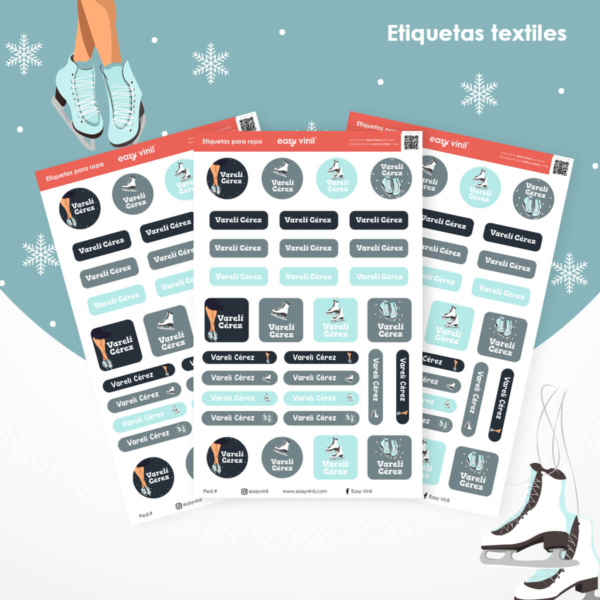TEXTIL146 - Danza helada