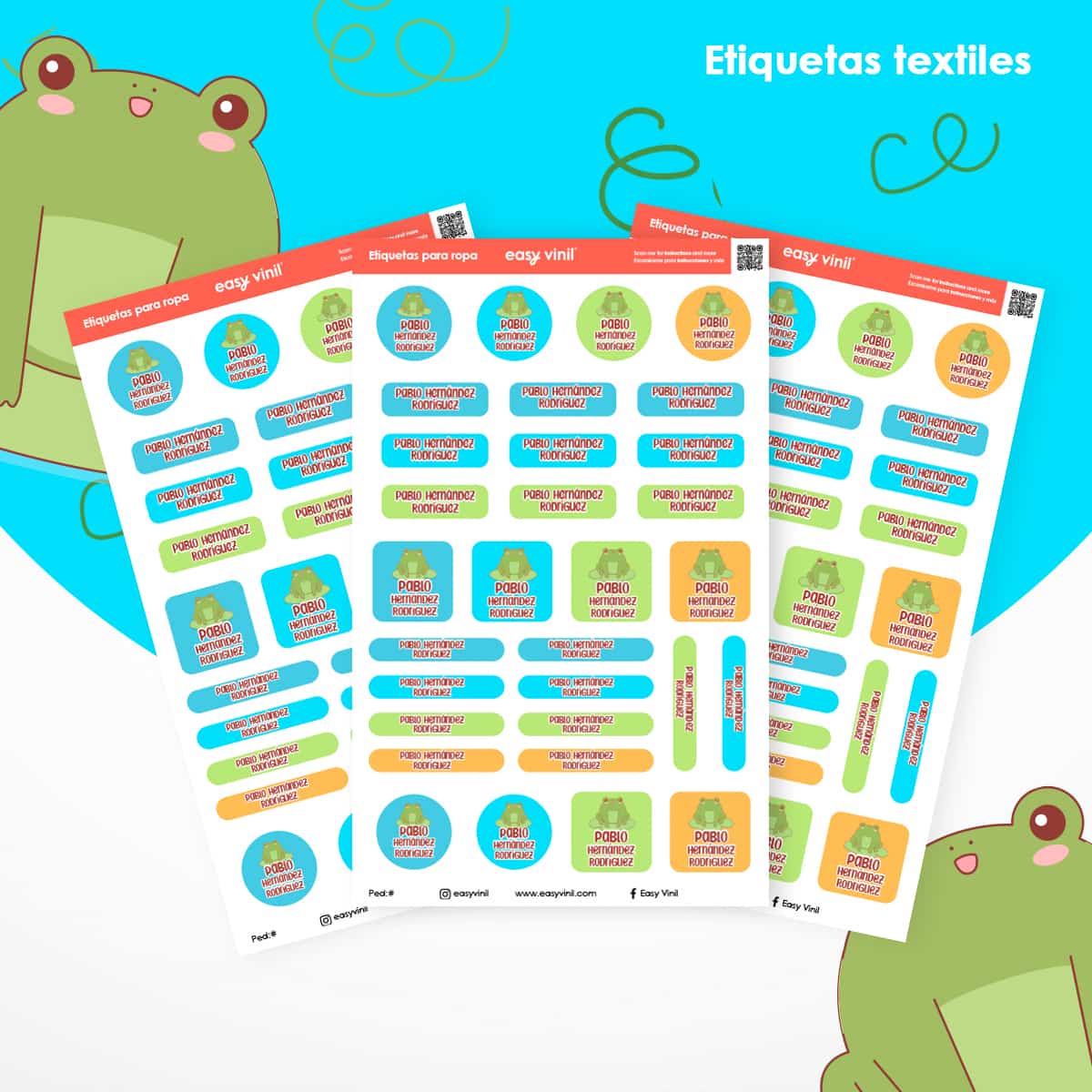 TEXTIL202 - Saltitos Verdes