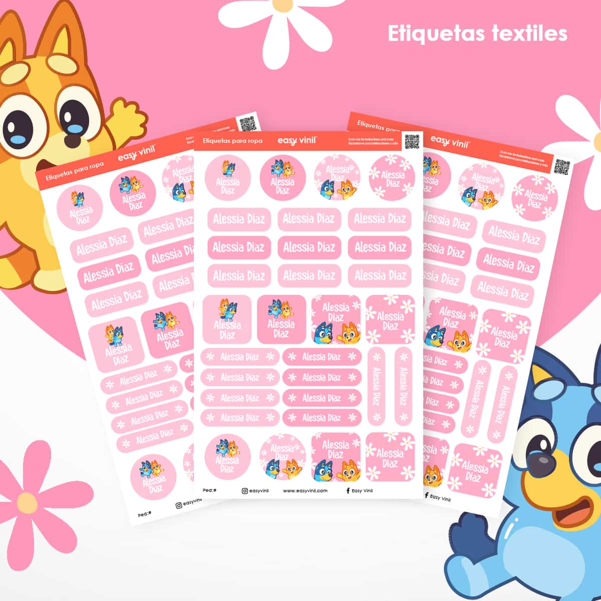 TEXTIL196 - Cachorritos Divertidos