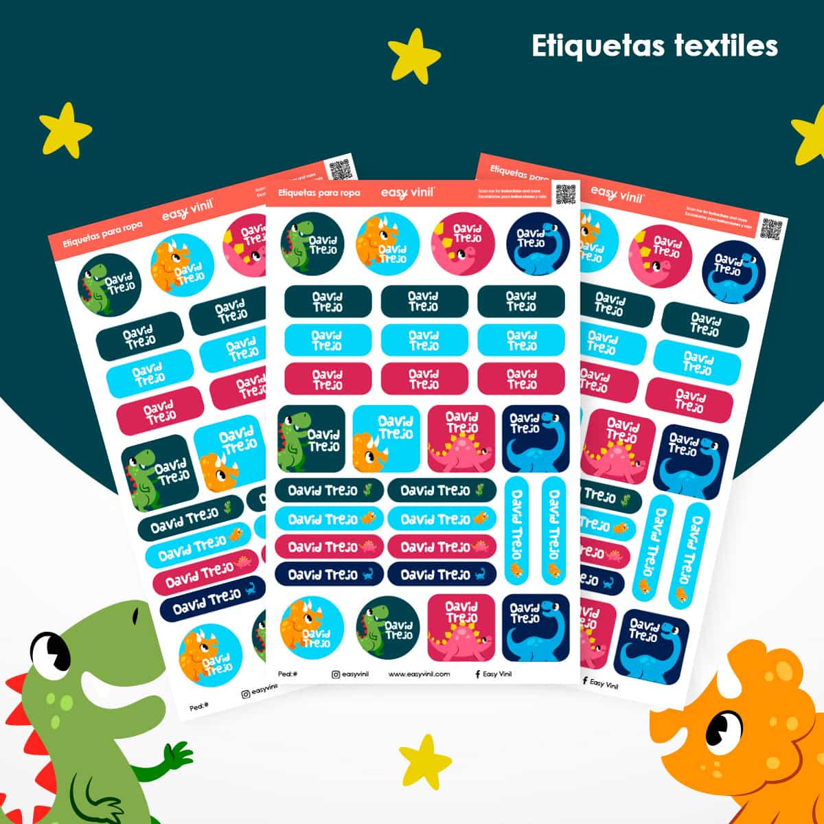 TEXTIL221 - Huella de gigante