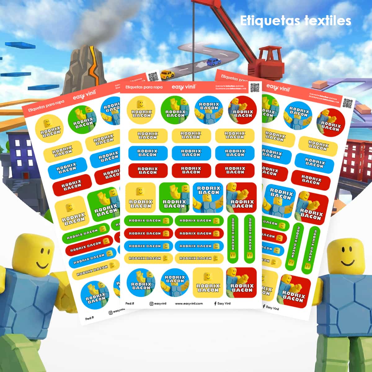 TEXTIL206 - Robloxiano