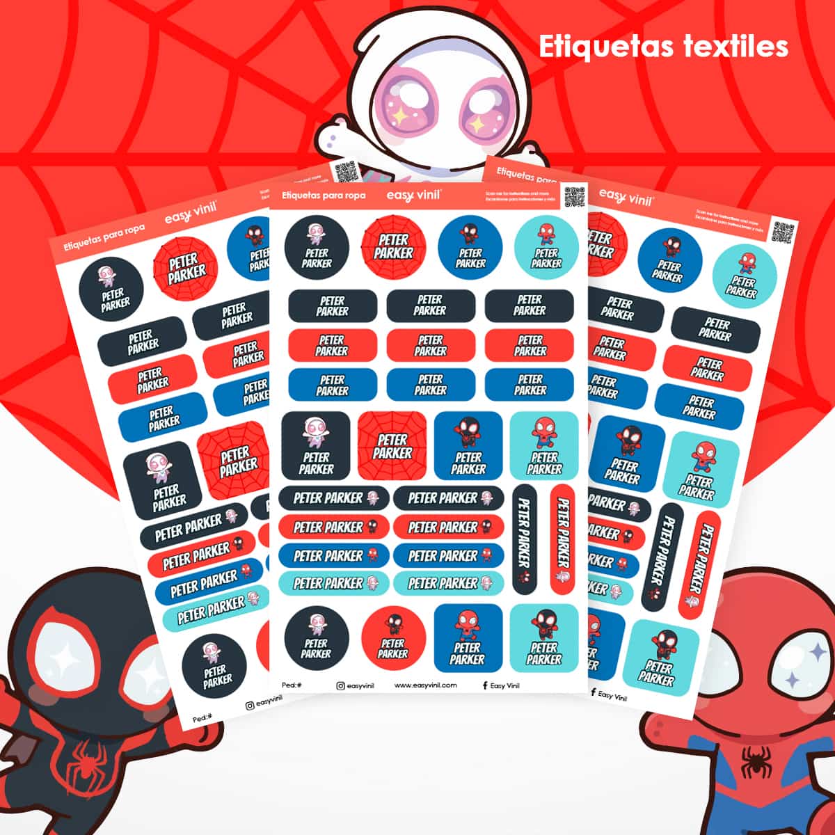 TEXTIL223 - Amigo Spidey