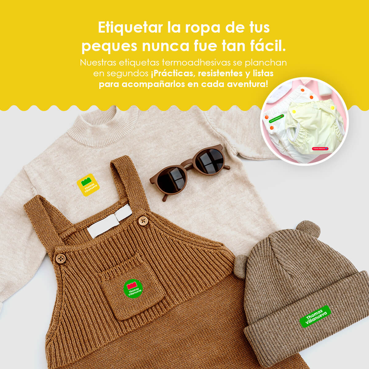 TEXTIL145 - Legos de Colores
