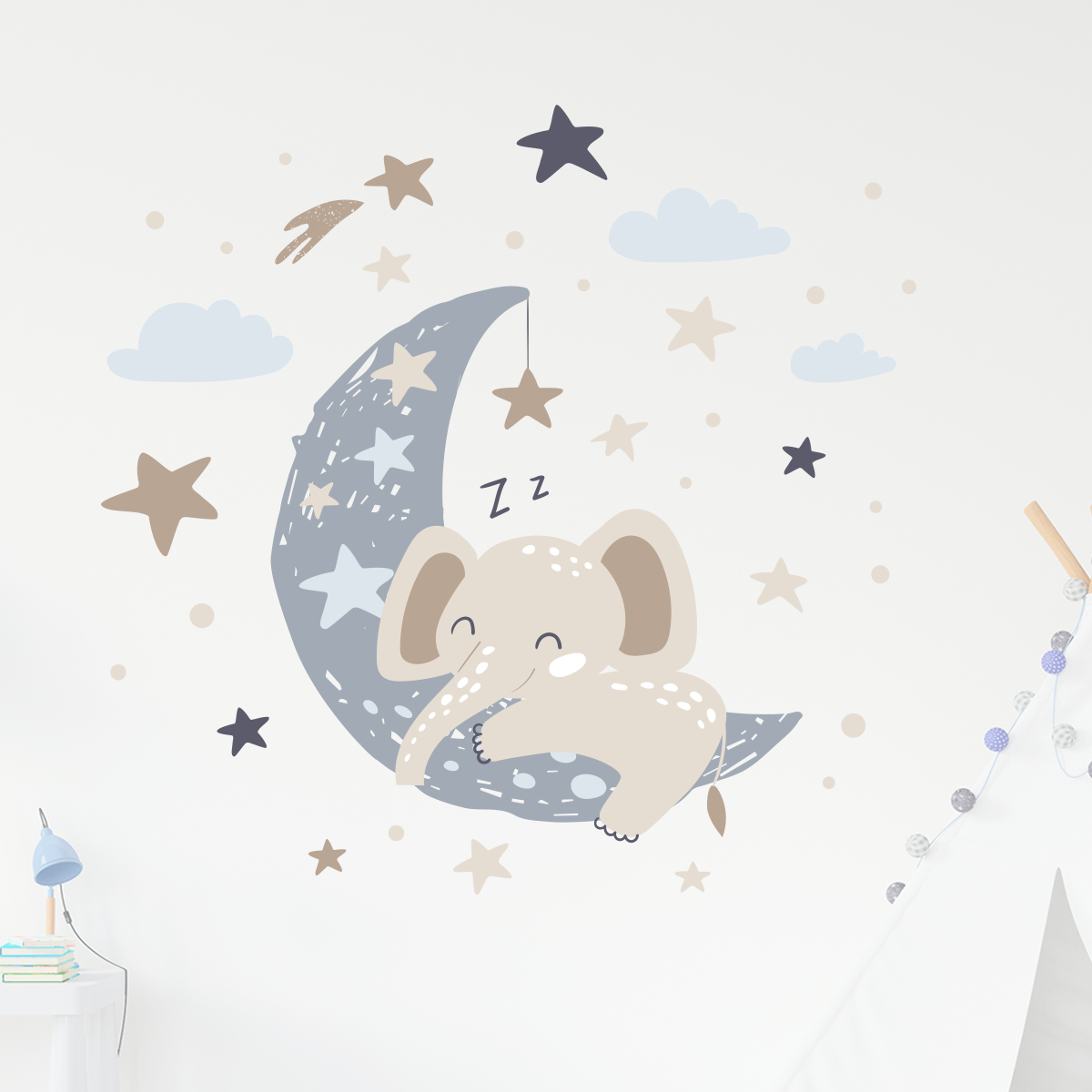 NA47- GOOD NIGHT BABY ELEPHANT